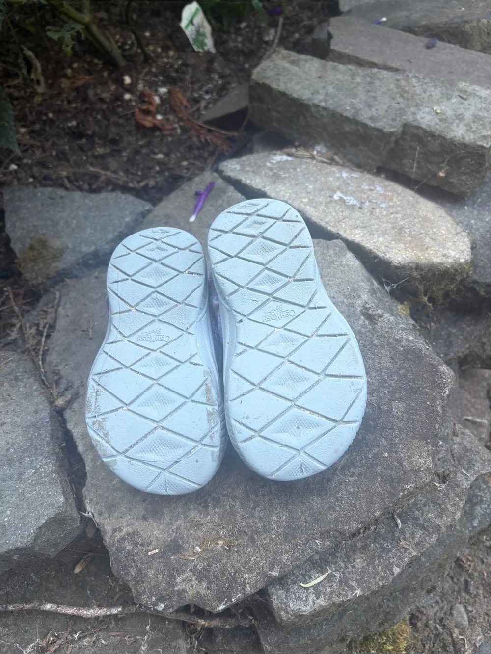 OshKosh B'gosh Purple and Teal Kids Water Shoes 6M